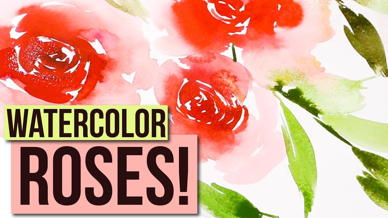 Satisfying Watercolor | Roses, Roses, Roses!