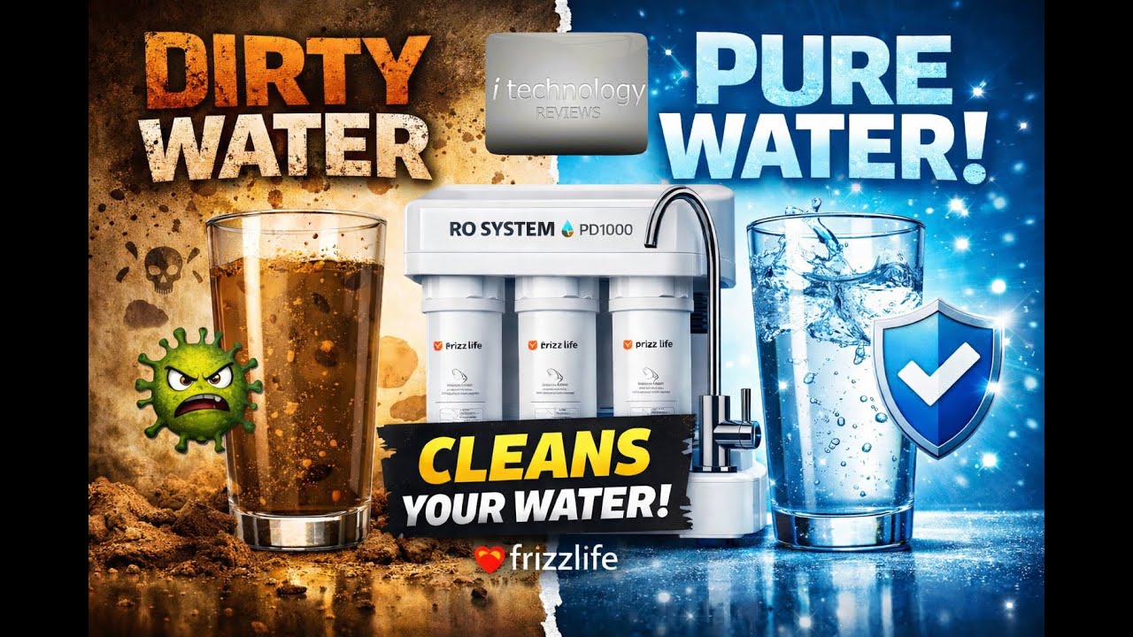 Do water filters really improve your water? I tested a Reverse Osmosis system - Frizzlife PD1000.