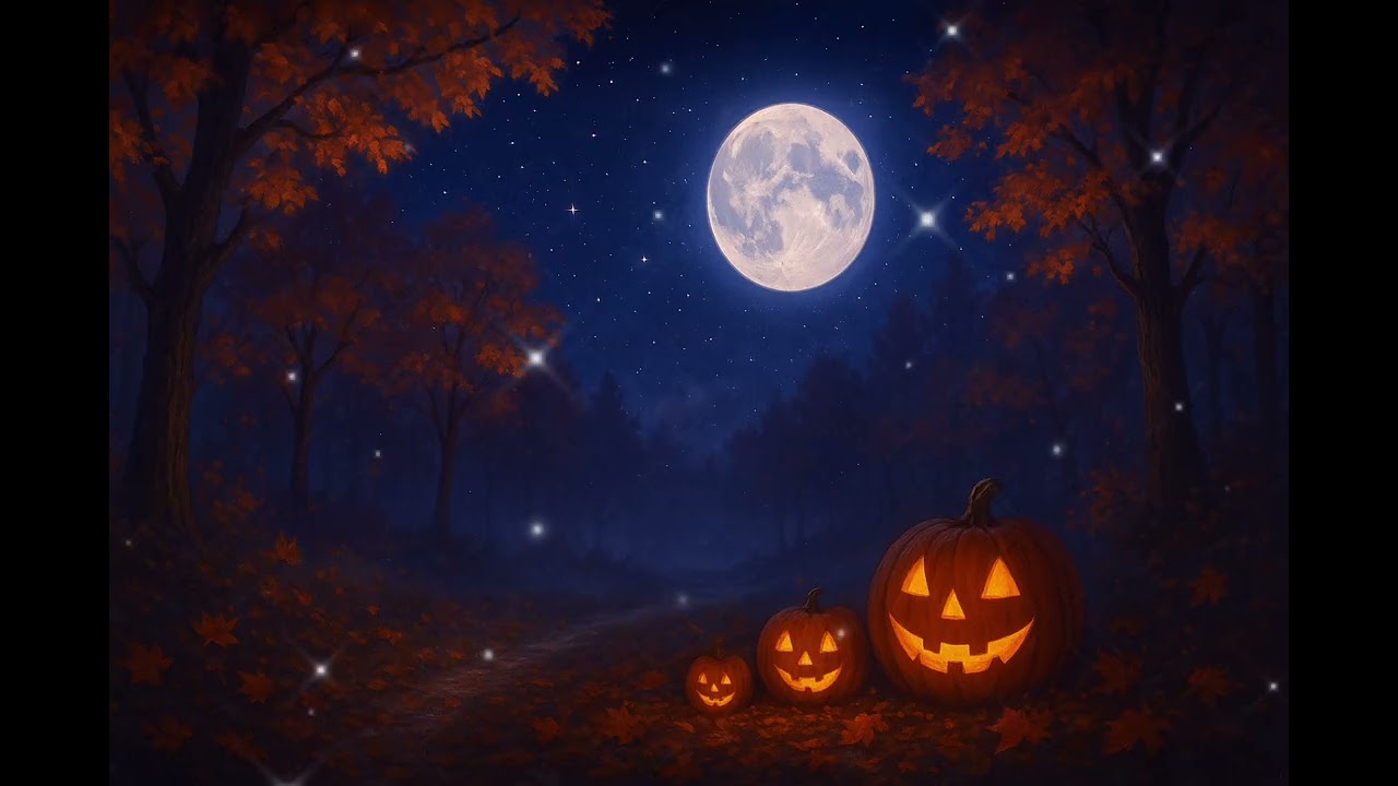Relaxing Sleep Music + Halloween Atmosphere 🎃 | Meditation Music, Stress Relief, Deep Sleep…