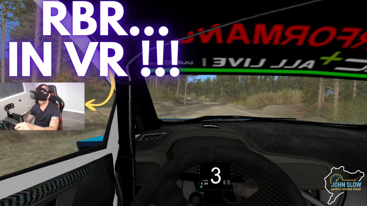 Richard Burns Rally VR - Первый заезд!! Кто бы мог подумать, что это возможно в 2004 году??