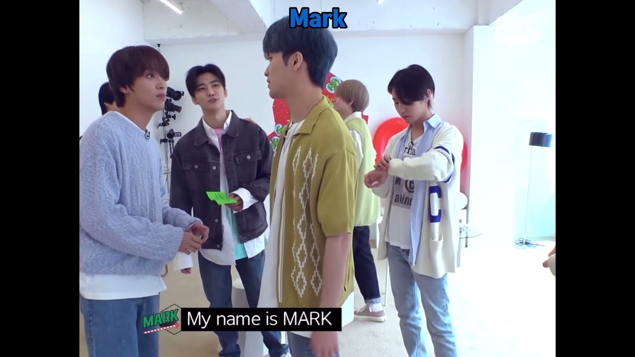 |마크| 같은 영상에서 Mark와 이민형