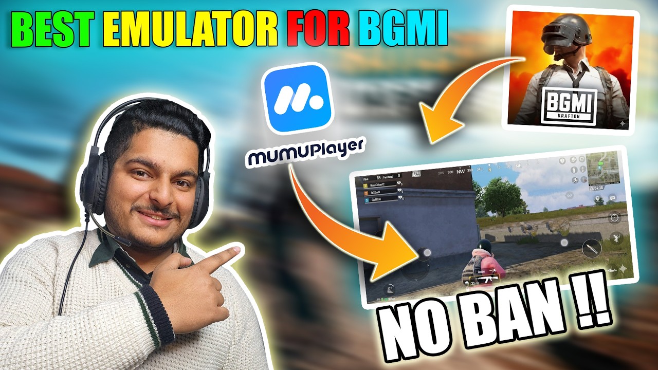 HOW TO PLAY BGMI IN PC WITHOUT BAN | BEST BGMI EMULATOR FOR PC | WITHOUT BAN EMULATOR