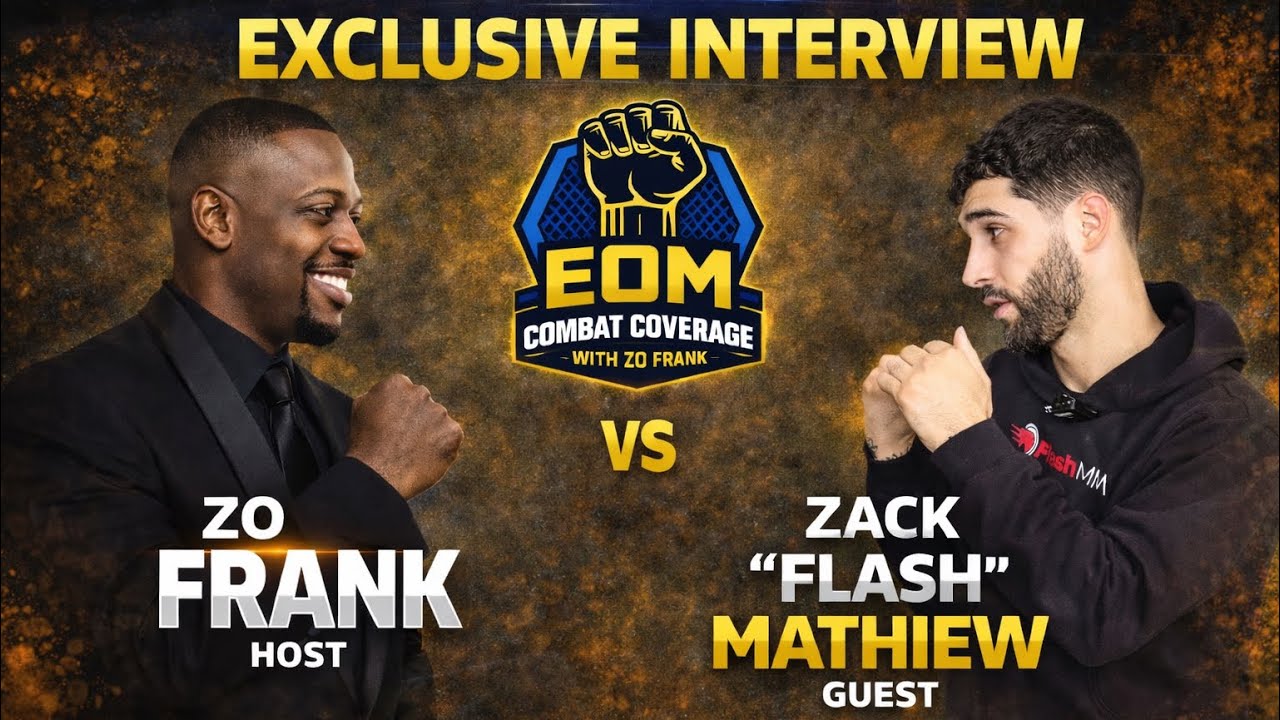 Episode 2 |  Zack “Flash” Mathiew Interview, Correct me if I’m wrong, Faith and Fighting. @flashmma_