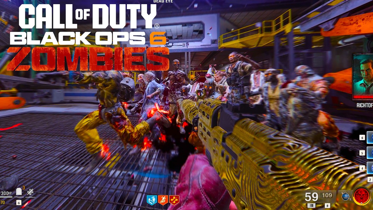 BLACK OPS 6 ZOMBIES - RECKONING GAMEPLAY (NO COMMENTARY)