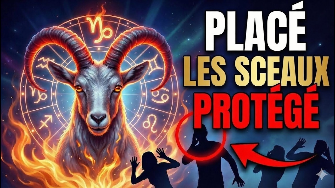 ♑ CAPRICORNE : Pourquoi Dieu a placé les sceaux et comment êtes-vous protégé(e) maintenant ?