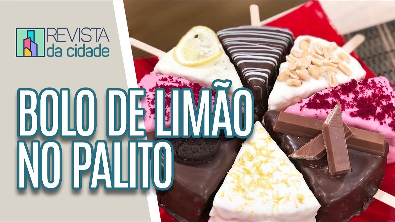 Bolo de limão no palito - Revista da Cidade (03/09/19)