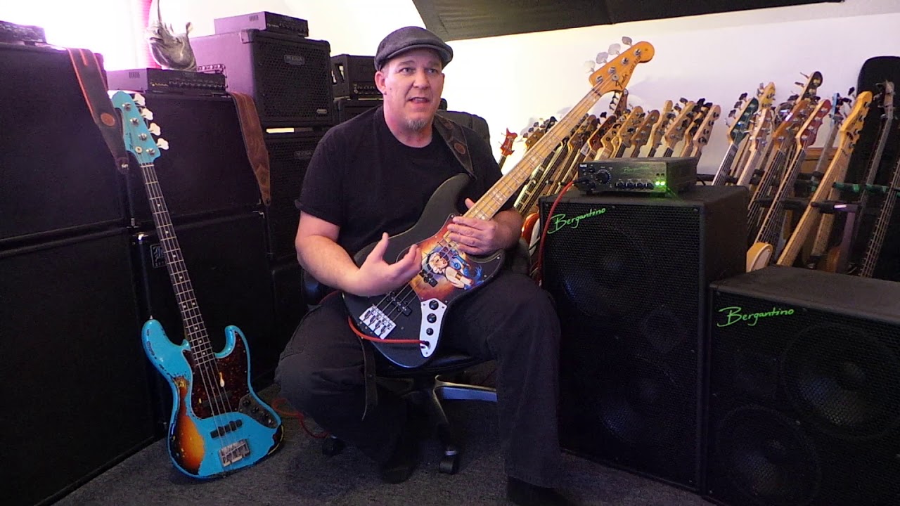 Bergantino Forte & HDN 2x12 Demo - 1975 Jazz Bass - Andy Irvine