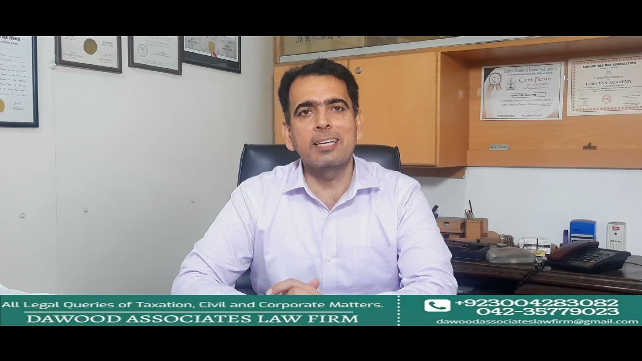 Income Tax Return 2021 for Small & Big Private Schools  I  Muhammad Dawood