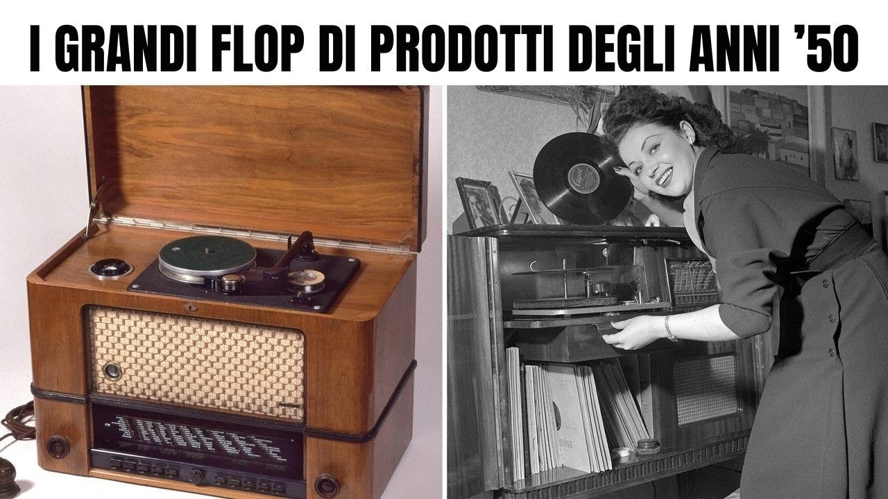 10 Prodotti Innovativi degli Anni ’50 Che Hanno Fallito Miseramente