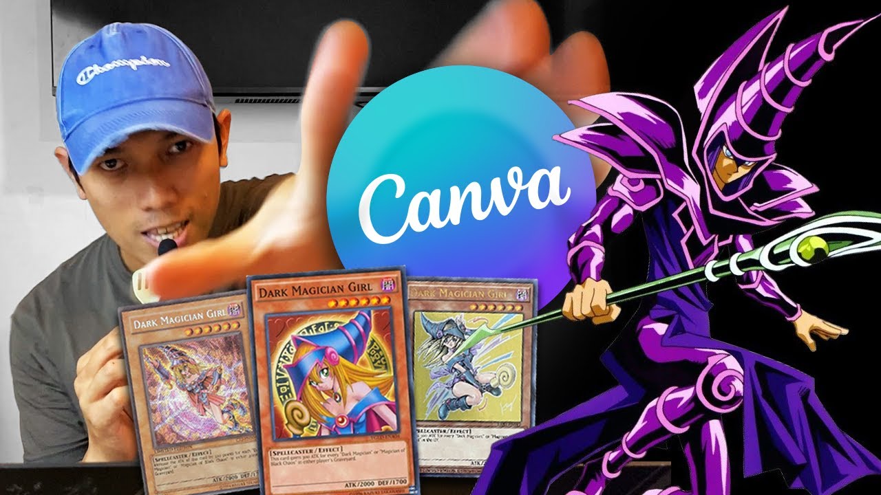 Making Fan-Made Yu-Gi-Oh! Cards Actually Look Real | Canva Tutorial