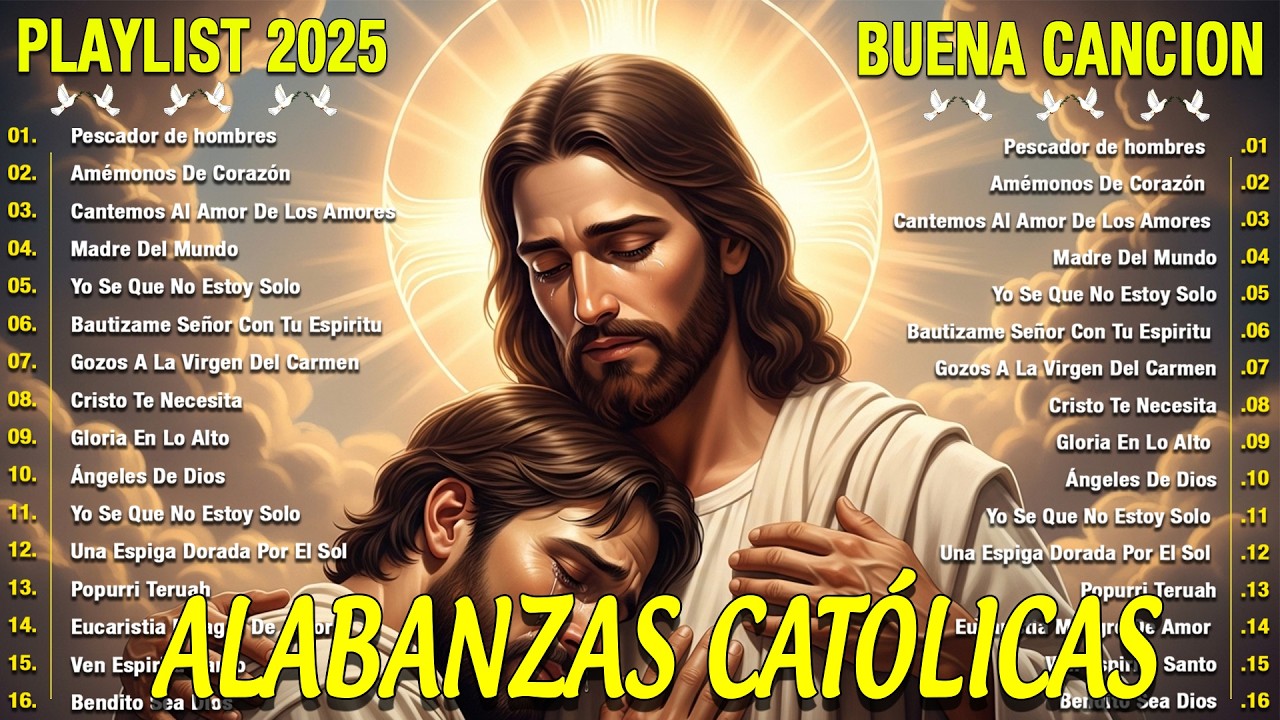 🙏🏻🙏🏻ALABANZAS CATOLICAS QUE TRANQUILIZAN Y QUITAN TODA PREOCUPACION MEJORES