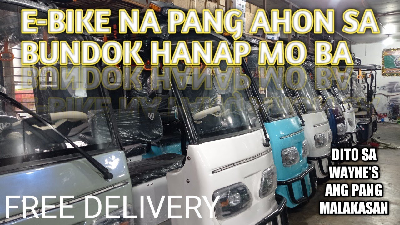 Dahil mura at Free delivery na Wayne's E-Bike shop Favorite bilihan ng mga sikat na vlogger