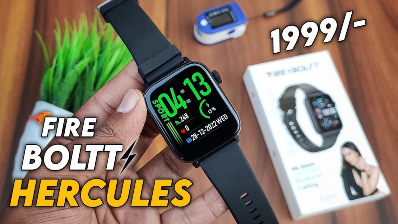 Fire Boltt Hercules Detailed Review||Best Calling Smartwatch Under 2000