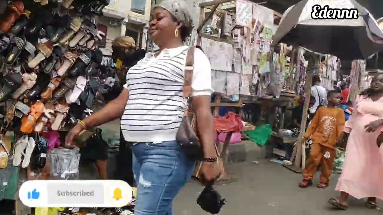 This is YABA on a Sunday in (lagos)