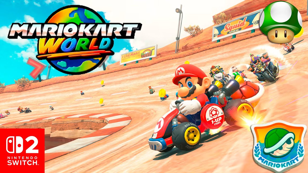 Mario Kart World: Shell Cup 100cc - Nintendo Switch 2