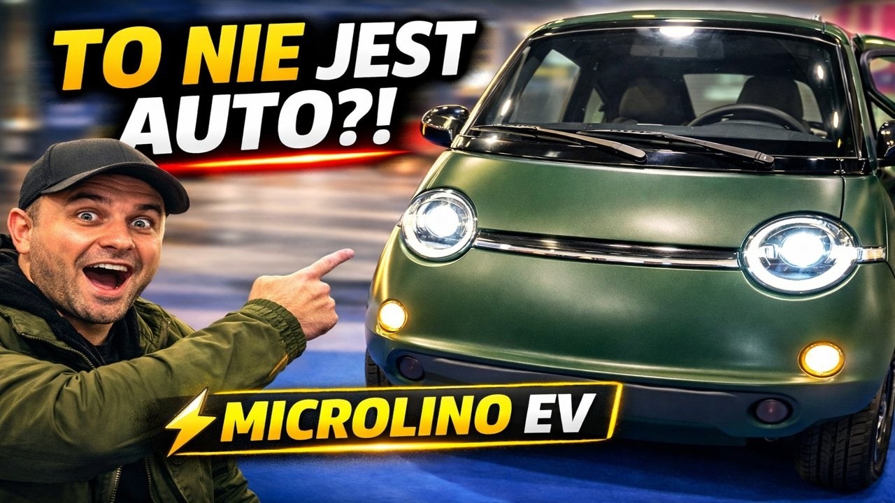 Czy to auto czy skuter? Microlino z bliska ⚡