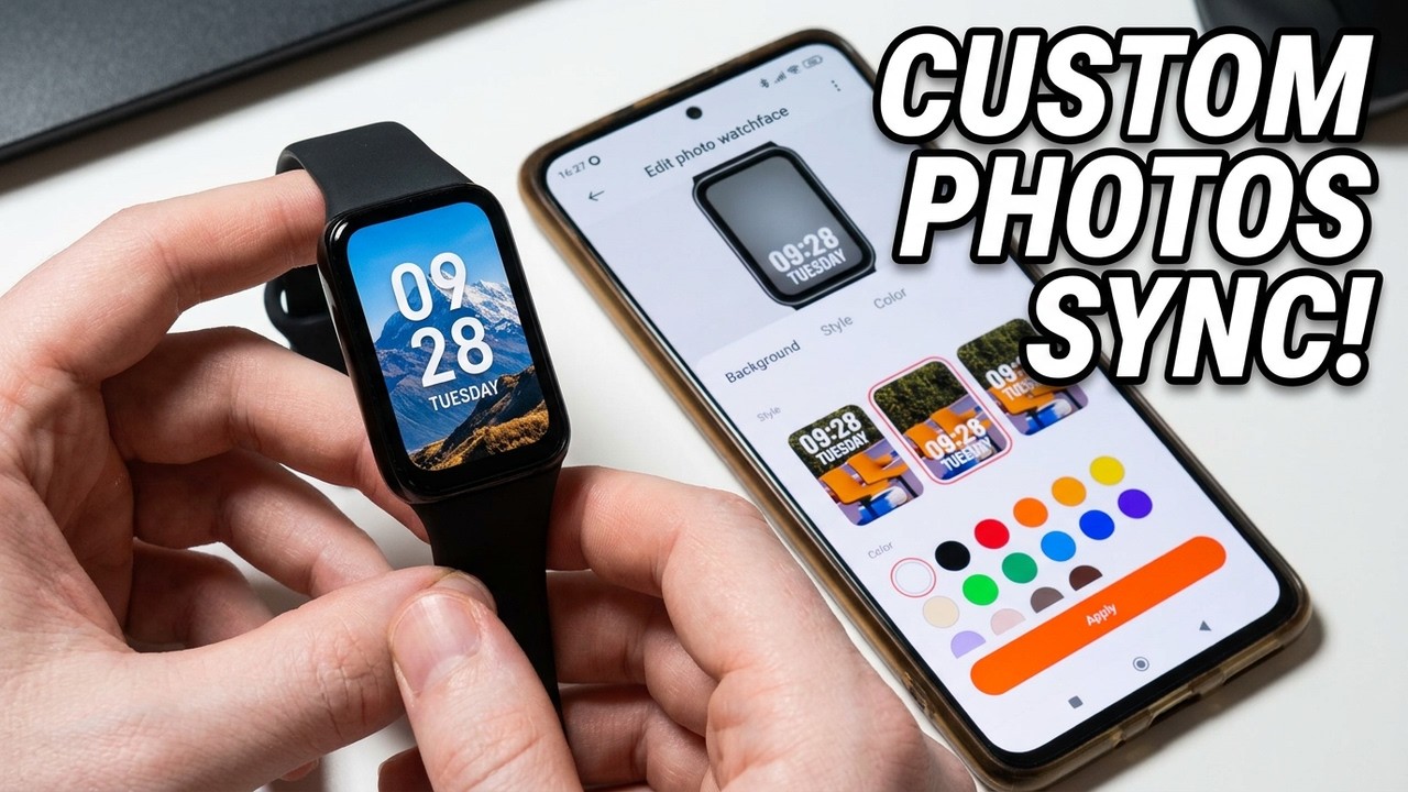 How to Customize Watch Face on Xiaomi Smart Band 9 Pro?
