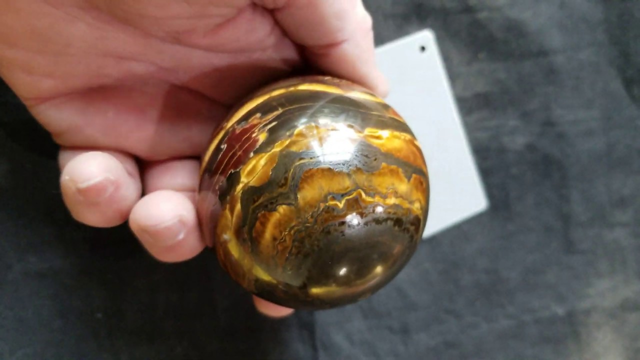 65mm Tiger Iron Sphere