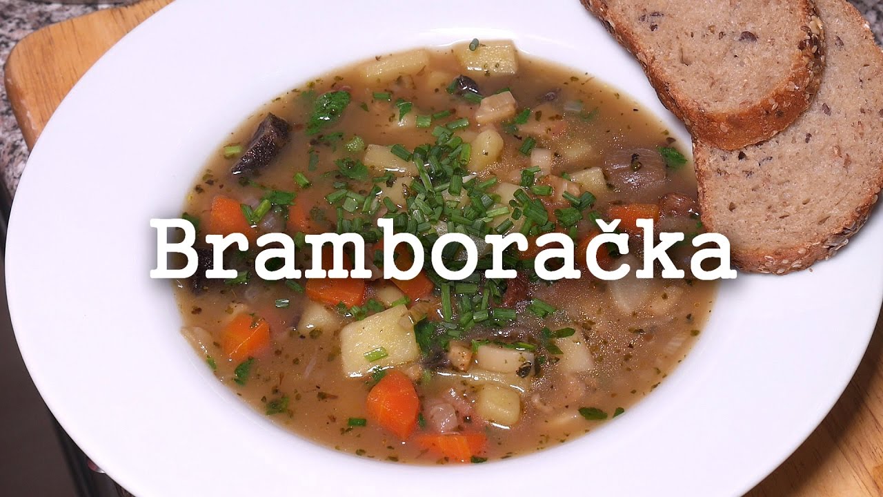 Bramboračka - Hustá polévka vynikající chuti!