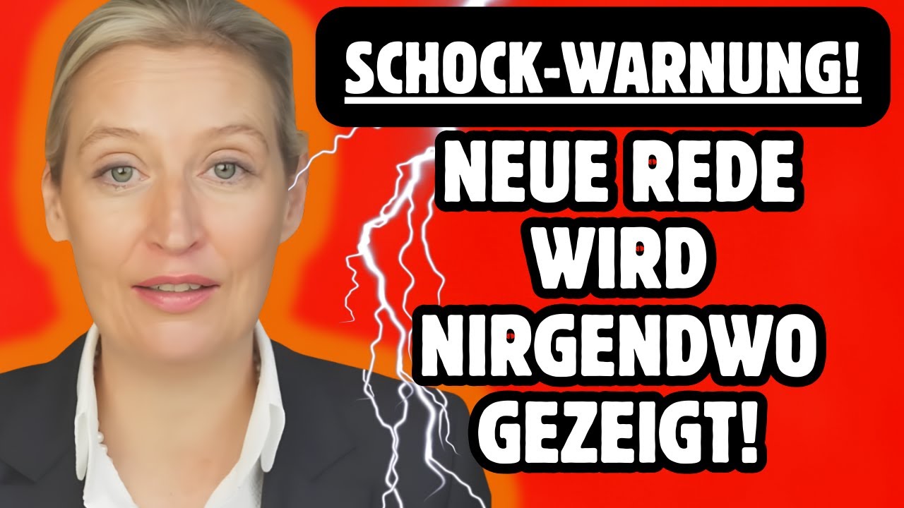 💥Notwarnung: Neues Weidel-Interview schockt alle Deutsche!💥 Alice Weidel Eilmeldung