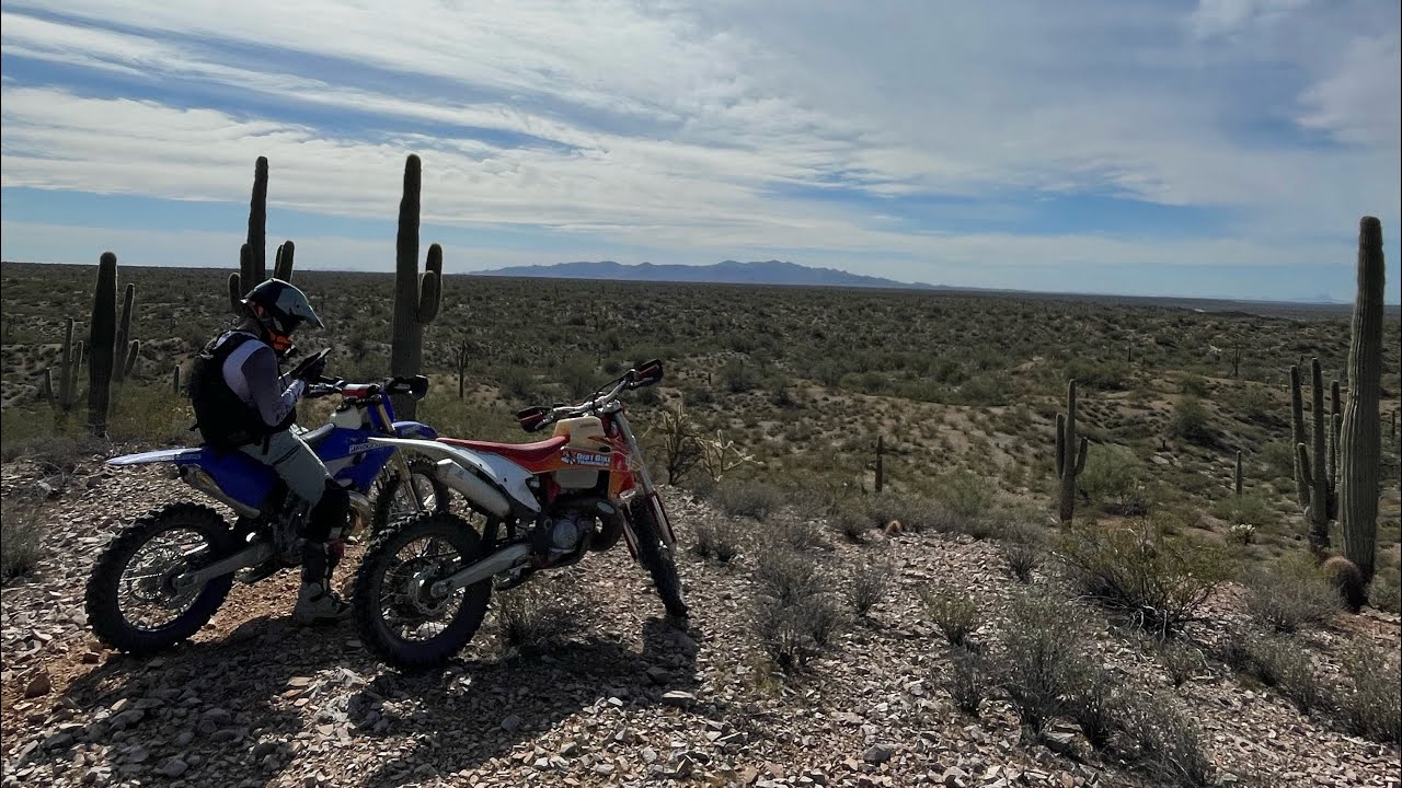 First time riding the Arizona desert