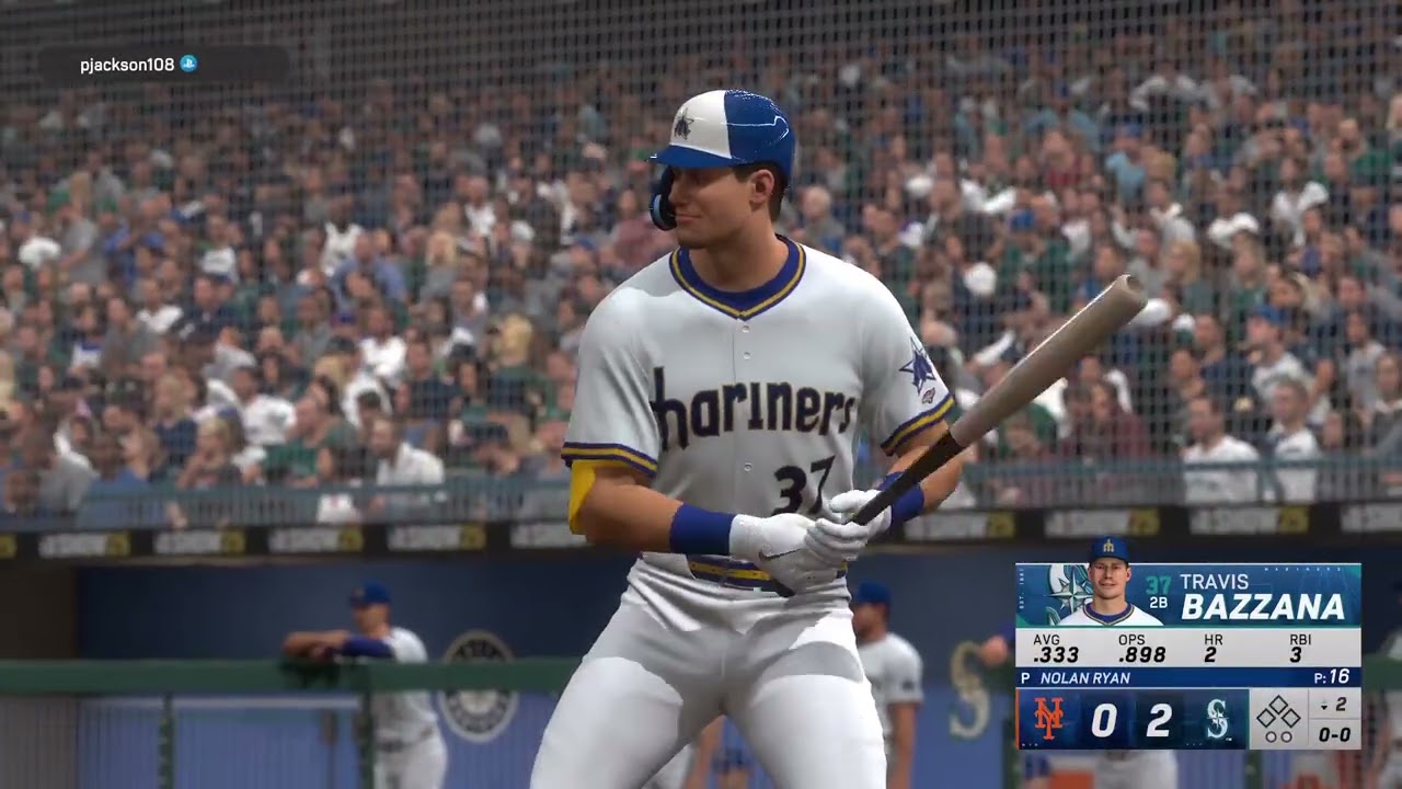 MLB The Show 25: DDS - S10 - Gm 18 - Series 2 of 3 - NYM @ SEA