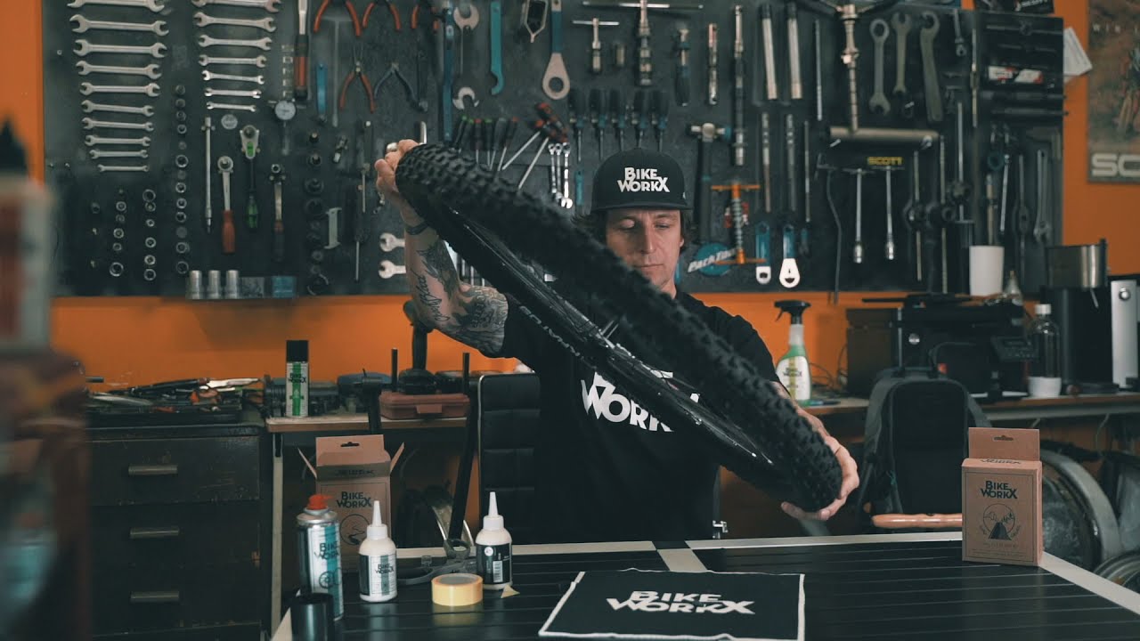 BIKEWORK TUBELESS KIT - How to