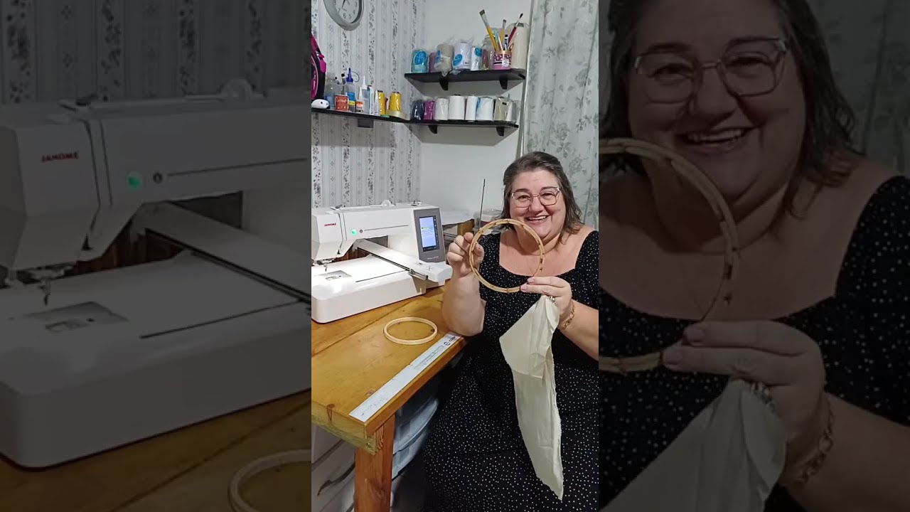 Bordando quadrinho de dia das mães | Bordado Eletrônico