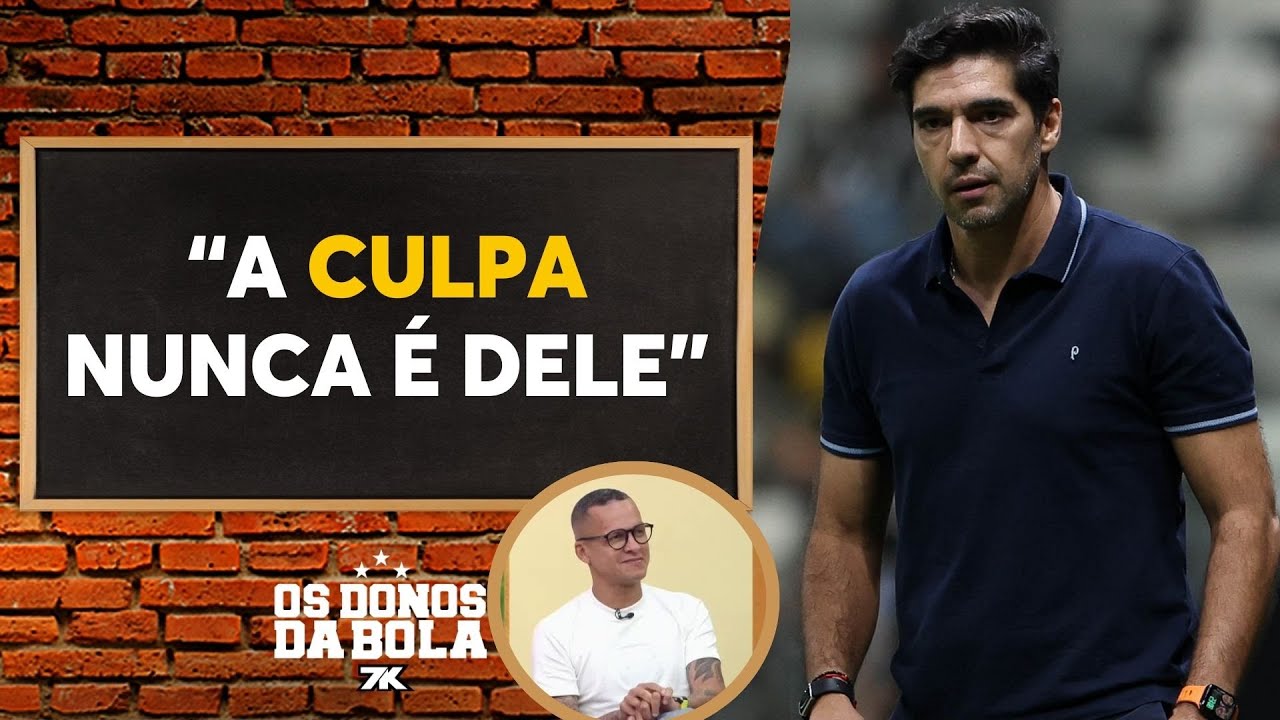 Souza diz que Abel Ferreira gosta de dar desculpas: “A culpa nunca é dele”