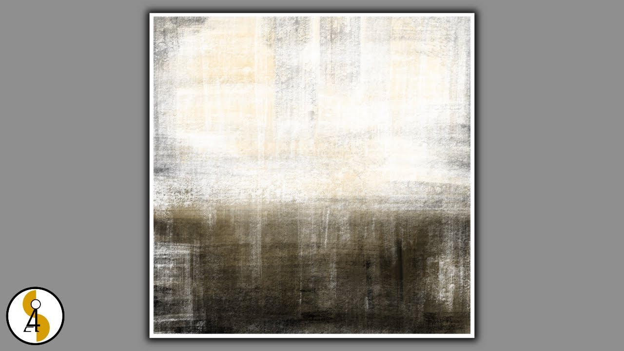Minimalist Abstract Painting For Beginners / #Shorts / Procreate / iPad / Short #416