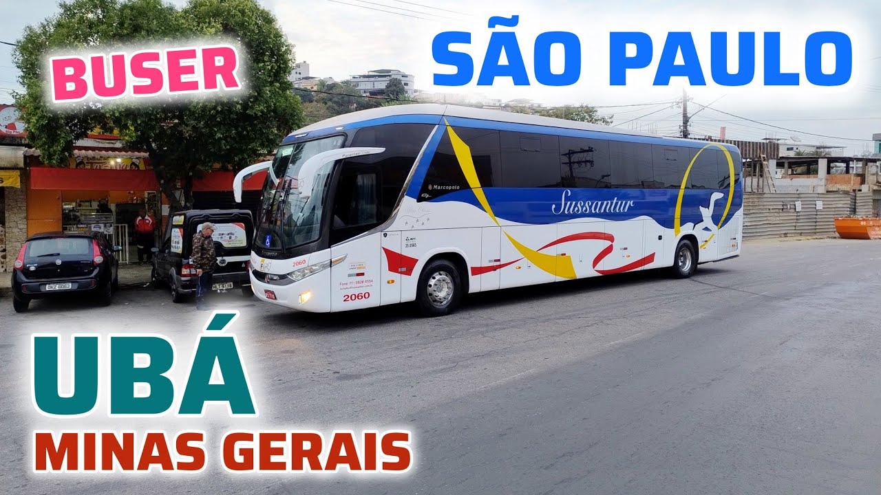 BUSER & SUSSANTUR TURISMO # S&atilde;o Paulo x Ub&aacute; MG #viagem 