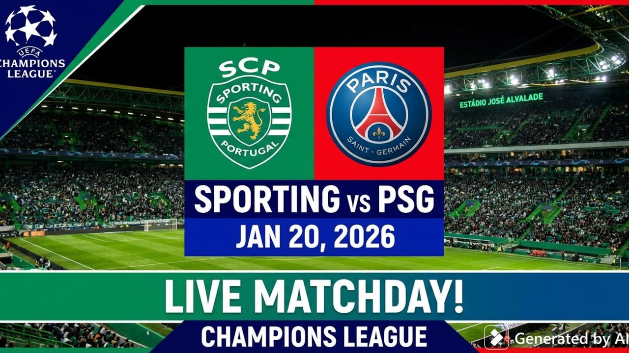 LIVE: Sporting vs. PSG (FC26 Simulation)