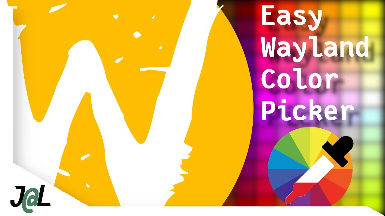 Bash script color picker for wayland