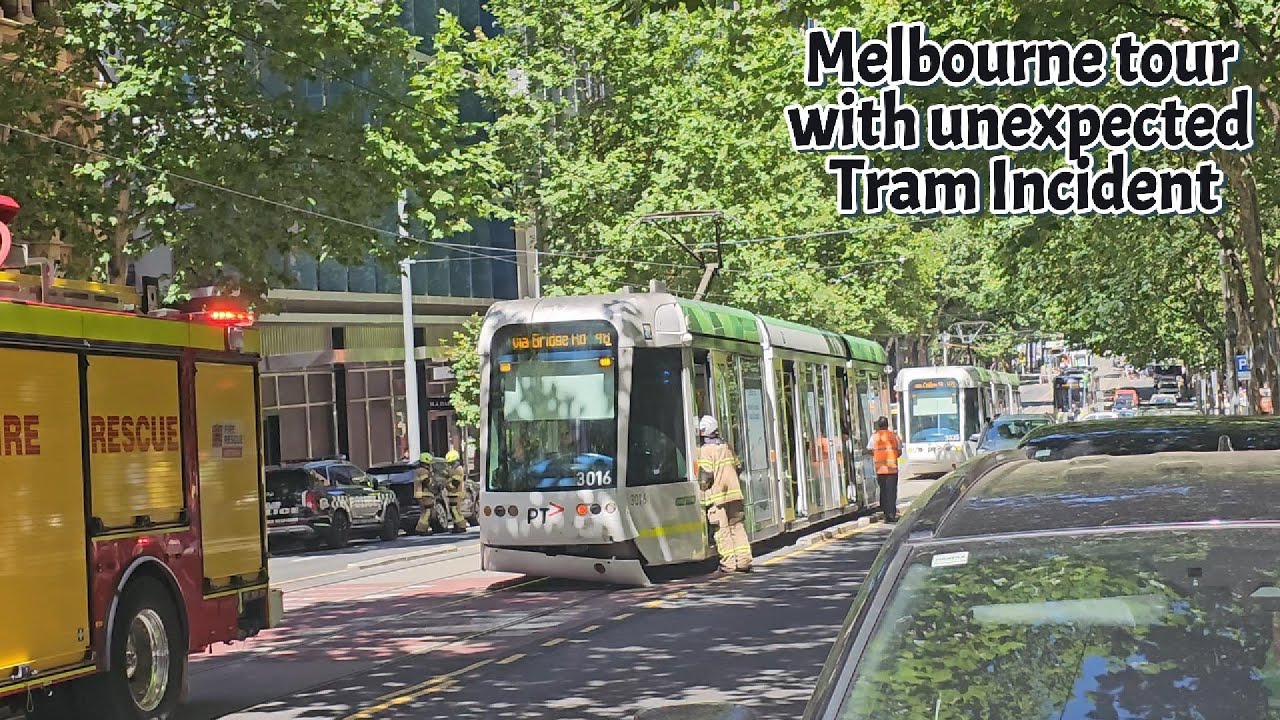 Melbourne City Walk | City Vibes & Unexpected Tram Incident