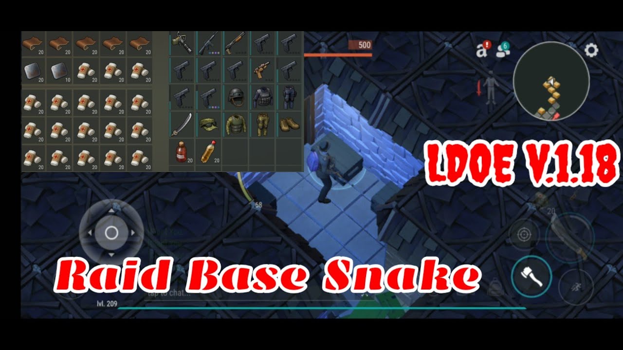 LDOE Raid Snake | Suicide Trick | Last Day on Earth v.1.18