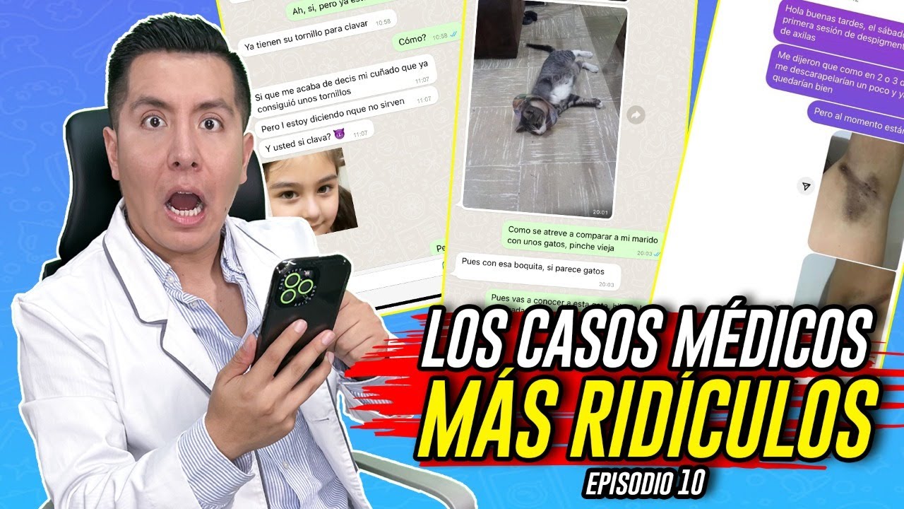 LOS CASOS MÉDICOS MÁS RIDÍCULOS | Episodio 10 | #CHISMEdicina | Mr Doctor