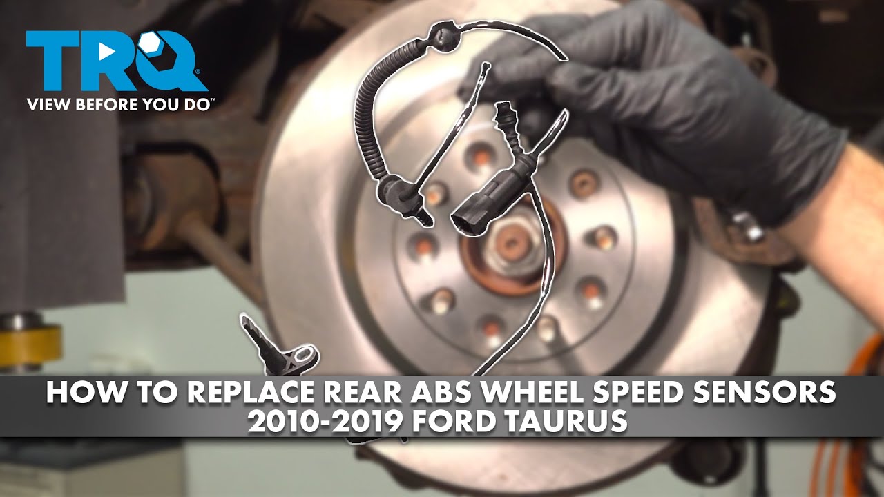 Как заменить датчики скорости задних колес ABS на Ford Taurus 2010-2019