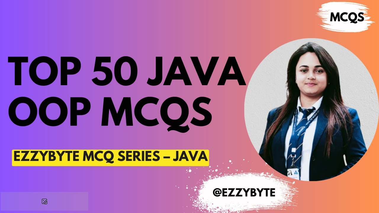 MCQs:STOP Making These Java OOPs Mistakes #java #mcqs #mcq