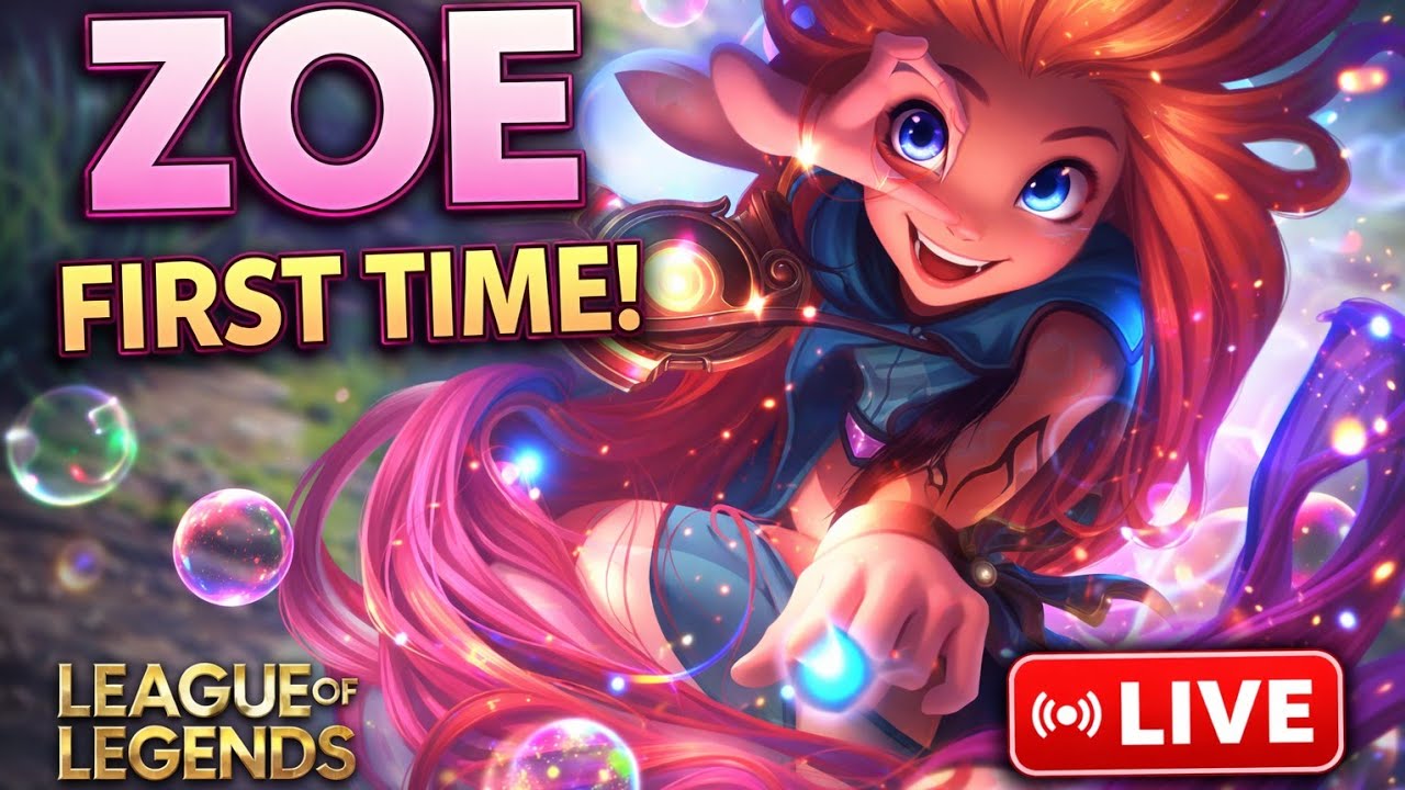 League of Legends LIVE First Time Ever