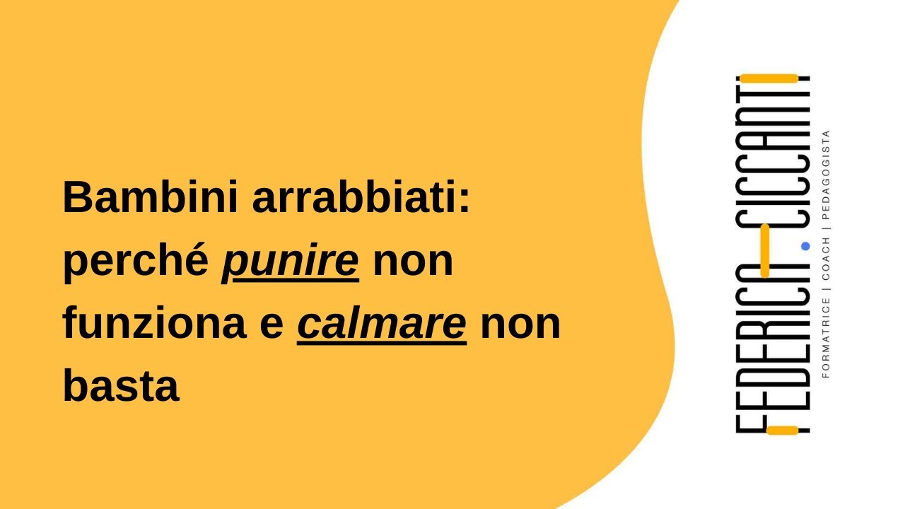 Bambini arrabbiati: perché punire non funziona e calmare non basta