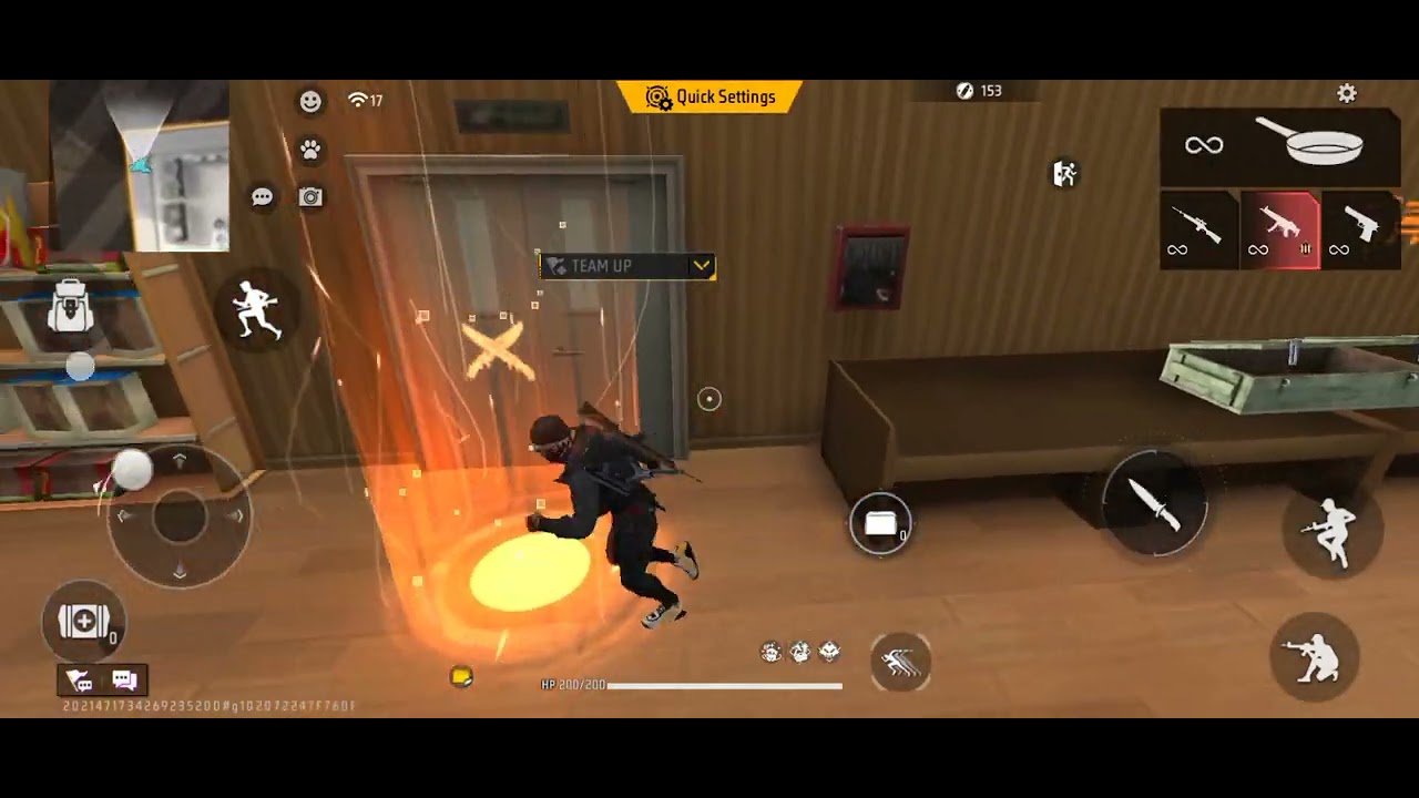 Free Fire - Training BattleGround Gameplay 