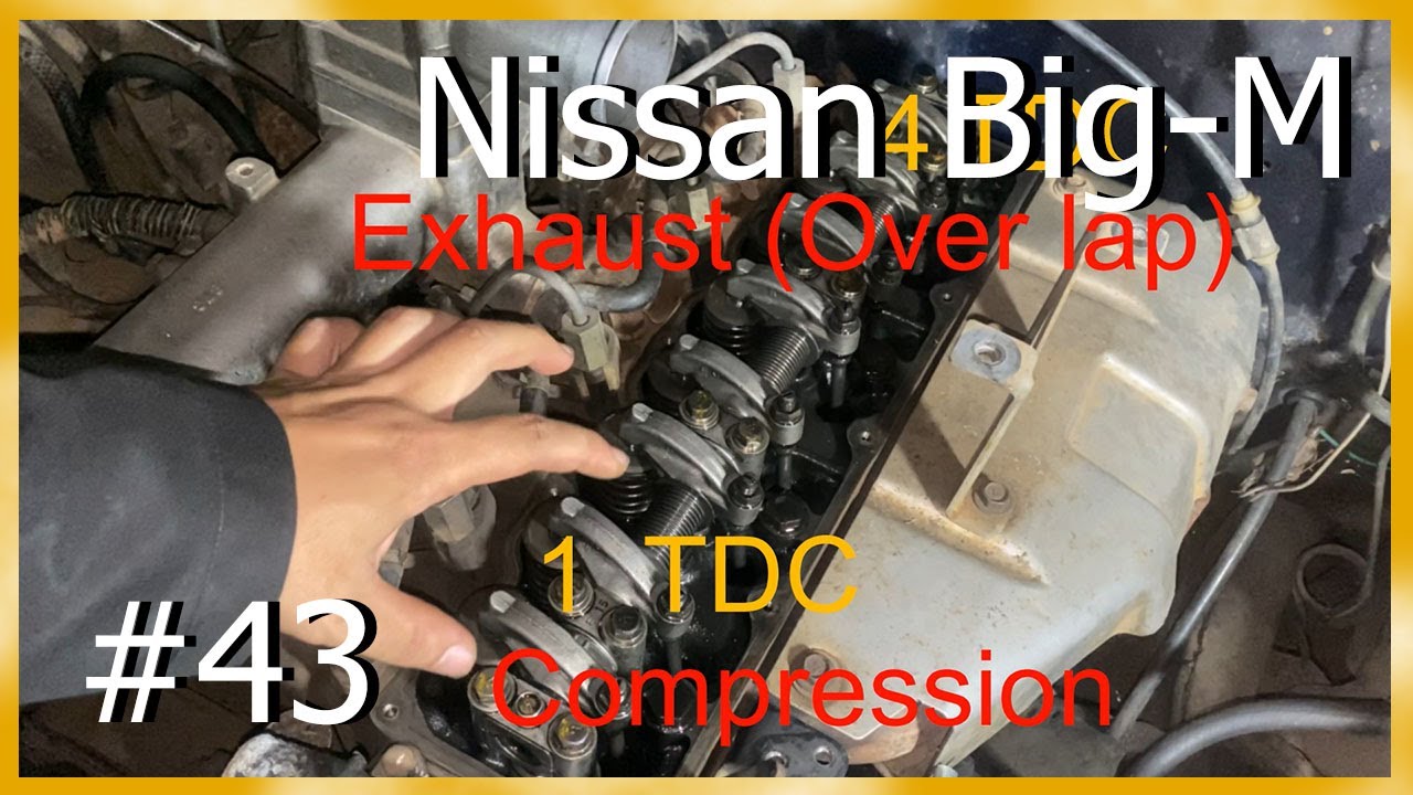คืนชีพ Nissan Big-M #43 ตั้งวาล์ว (Valve clearance adjustment)
