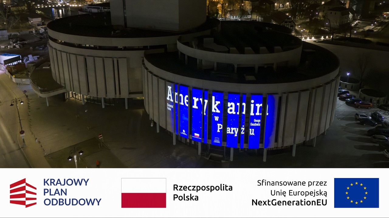 Mapping Opery Nova - zapowiedź prapremiery baletu &bdquo;Amerykanin w Paryżu&rdquo;