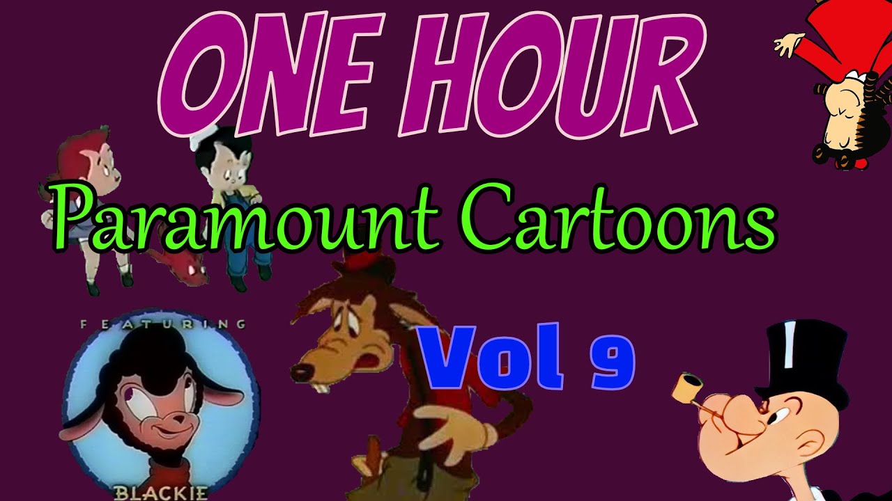 Vintage Paramount Cartoons from the 1940s 1950s 1960s | Harvey Toons & More! (1 Hour) Volume: 9