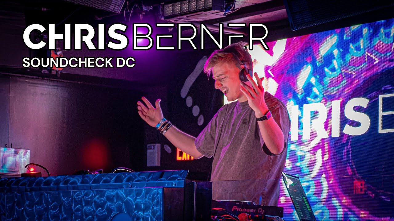 Chris Berner DJ Set | Warmup Jody Wisternoff | Soundcheck DC | Anjunadeep Melodic House (4K)