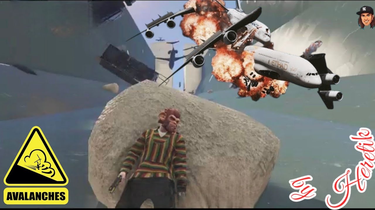 Avalanche de Véhicules sur GTA5 😱