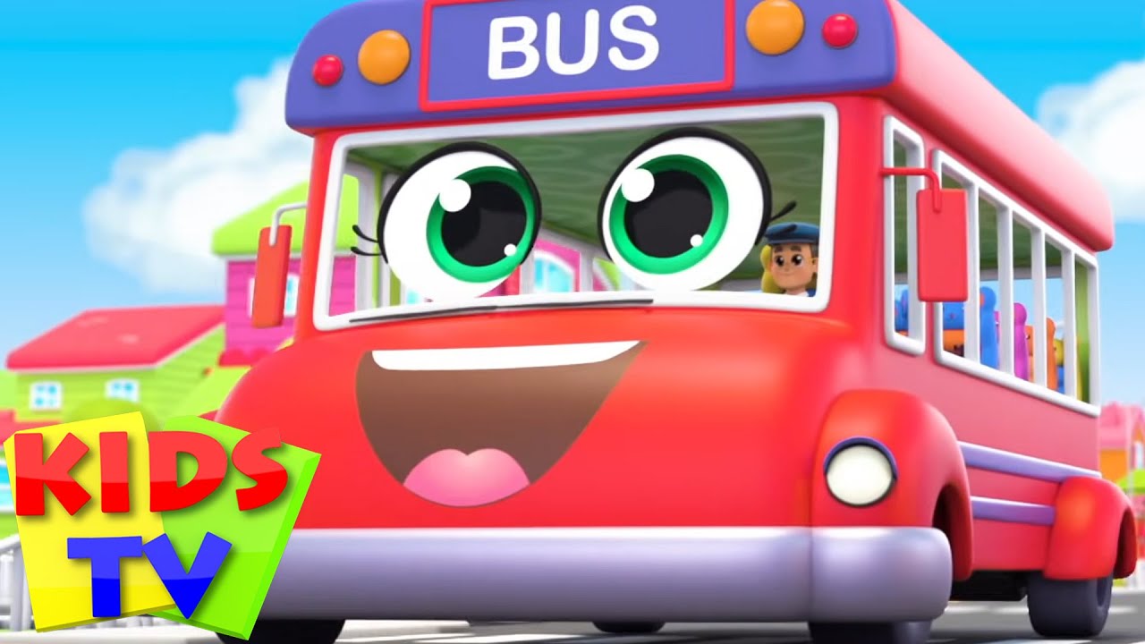 Rodas do ônibus | Vídeos animados | Kids Tv em Português | Desenhos animados educacionais