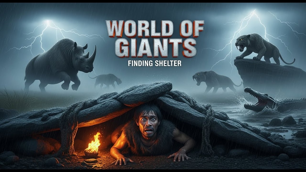 LIFE 5.4 MILLION YEARS AGO| FINDING SHELTER IN A WORLD OF GIANT BEASTS.