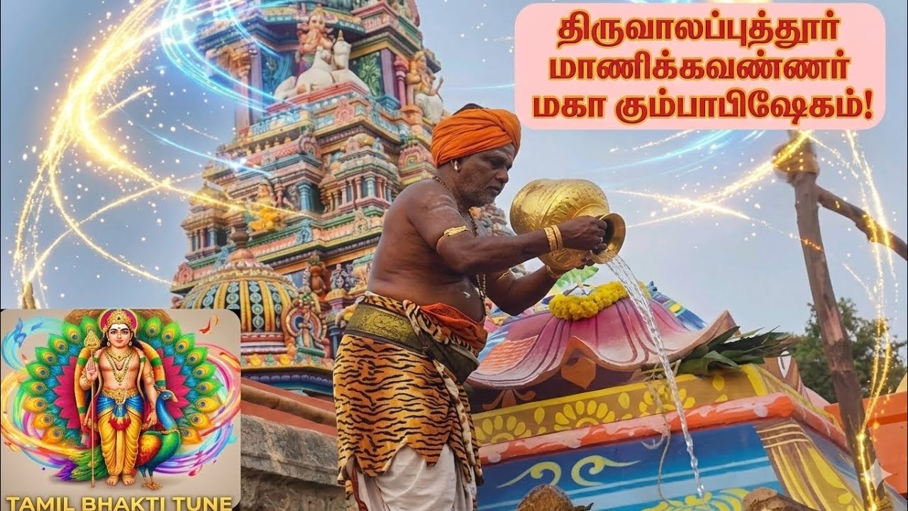 திருவாலப்புத்தூர் மாணிக்கவண்ணர் மகா கும்பாபிஷேகம் 2026 | முழு தொகுப்பு! 🙏✨ | Tamil Bhakti Tune 