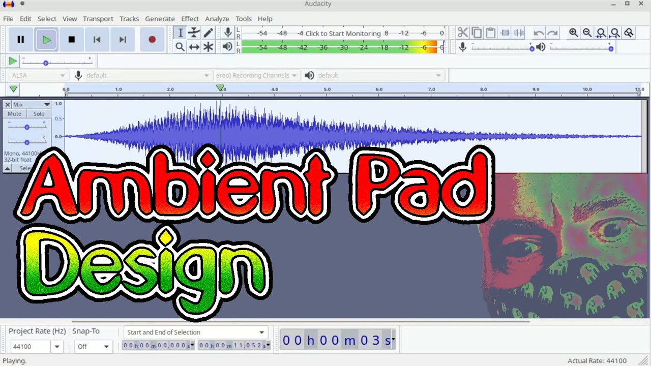 Ambient Pad Sound Design With Audacity